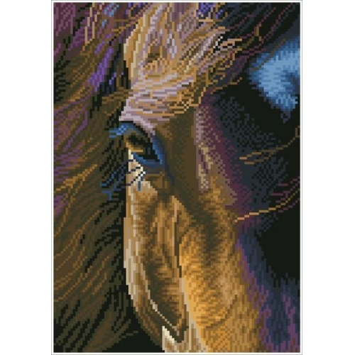 DIAMOND DOTZ - Diamond Painting Pferd braun