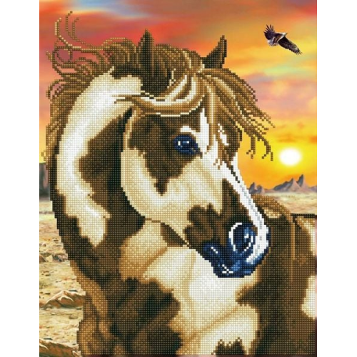 DIAMOND DOTZ - Diamond Painting Wildpferd