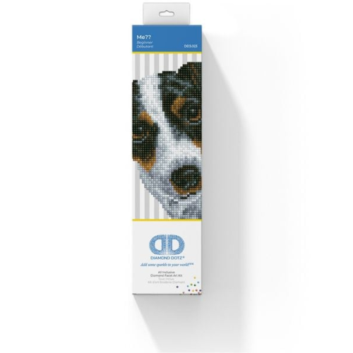 Diamond Dotz - Original Diamond Painting - Hund "Me?? 20 x 20 cm