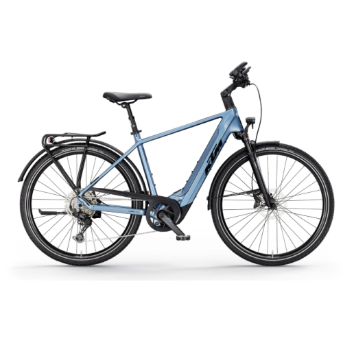 KTM MACINA TOUR CX 610, 10 Gang Kettenschaltung, Herrenfahrrad, Diamant, Modell 2025, 28 Zoll 60 cm steel blue (black+orange)