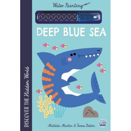 Matilda Martin - Hidden World - Water Painting Deep Blue Sea