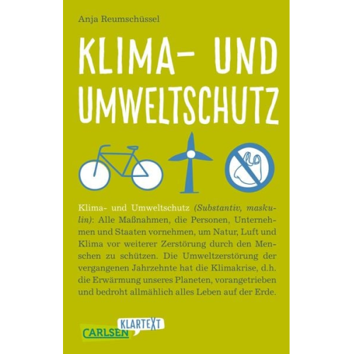 Anja Reumschüssel - Klima- und Umweltschutz (Carlsen Klartext)