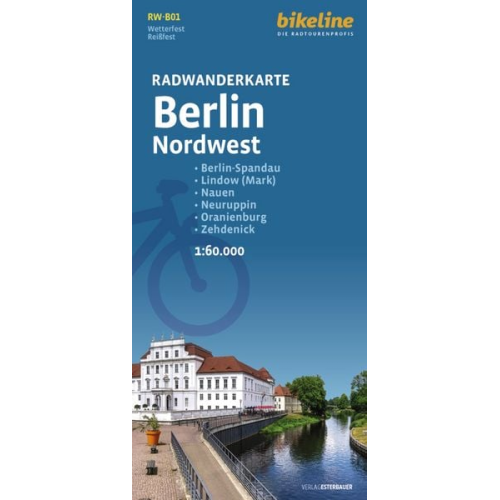 Radwanderkarte Berlin Nordwest RW-B01