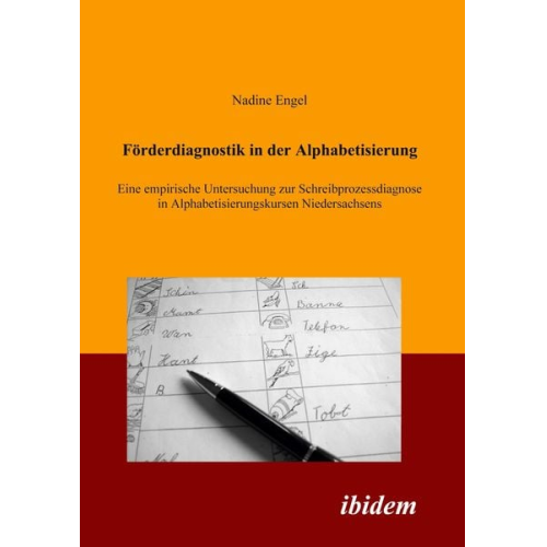 Nadine Engel - Förderdiagnostik in der Alphabetisierung