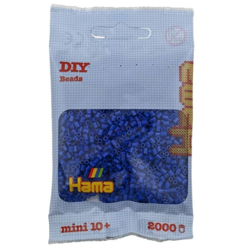 Hama - Mini-Perlen, 2000 Stück blau
