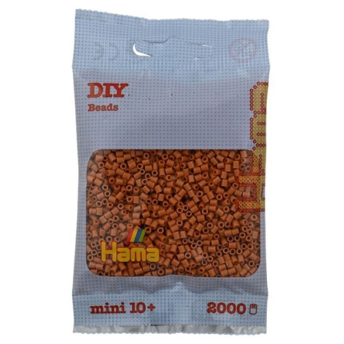 Hama - Mini-Perlen, 2000 Stück hellbrau