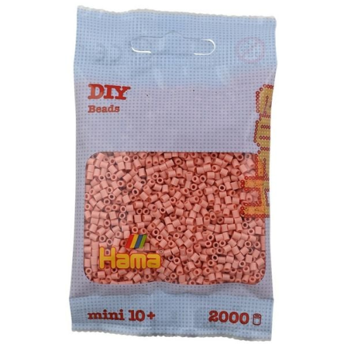 Hama - Mini-Perlen, 2000 Stück Hellrosa