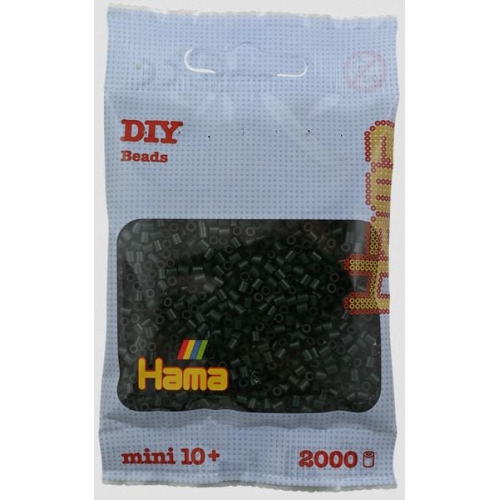 Hama - Mini-Perlen 2000 Stück oliv-grün