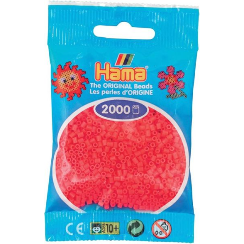 Hama - Mini-Perlen, 2000 Stück cherry