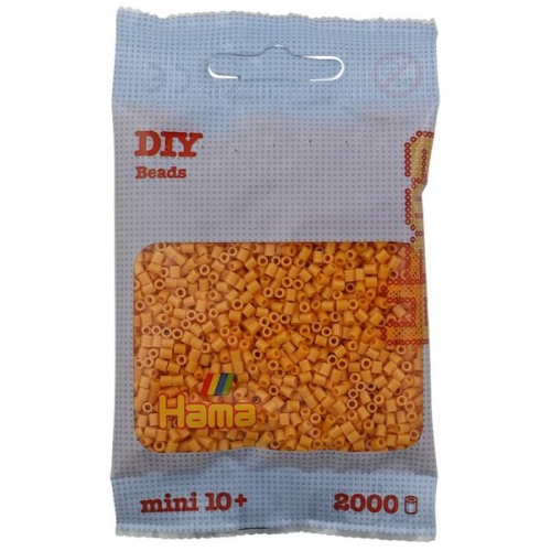 Hama 501-60 - DIY Bügelperlen Mini 10+, ca. 2000 Stück, Teddybären-Braun