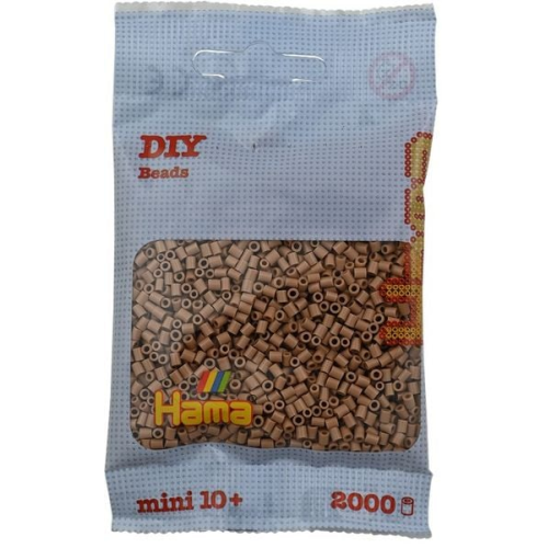 Hama 501-75 - DIY Bügelperlen Mini 10+, ca. 2000 Stück, Cappuccino