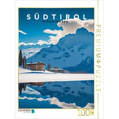 CALVENDO Puzzle Misurinasee | 1000 Teile Lege-Größe 64x48cm Foto-Puzzle für glückliche Stunden