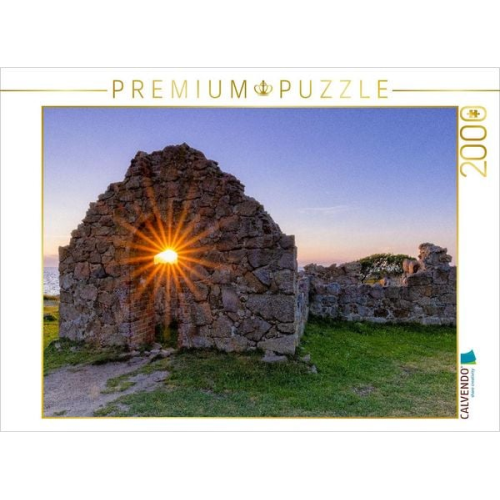 CALVENDO Puzzle Salomons Kapel ist eine mittelalterliche Kirchenruine | 2000 Teile Lege-Größe 90x67cm Foto-Puzzle für glückliche Stunden