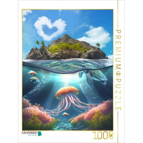 CALVENDO Puzzle Tropische Inseln | 1000 Teile Lege-Größe 64x48cm Foto-Puzzle für glückliche Stunden
