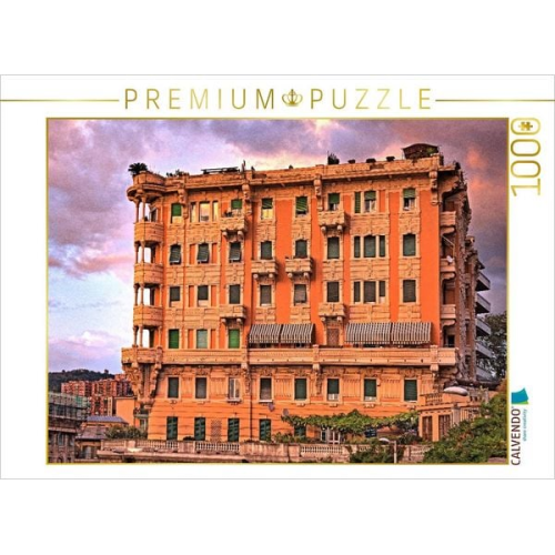 CALVENDO Puzzle Ein Motiv aus dem Kalender Die zeitlose Schönheit von Genua | 1000 Teile Lege-Größe 64x48cm Foto-Puzzle für glückliche Stunden