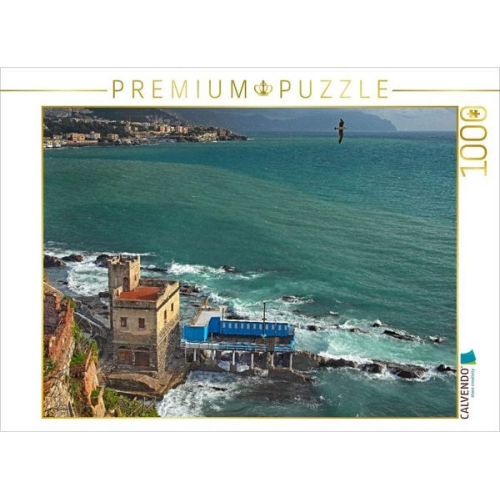 CALVENDO Puzzle Ein Motiv aus dem Kalender Die zeitlose Schönheit von Genua | 1000 Teile Lege-Größe 64x48cm Foto-Puzzle für glückliche Stunden