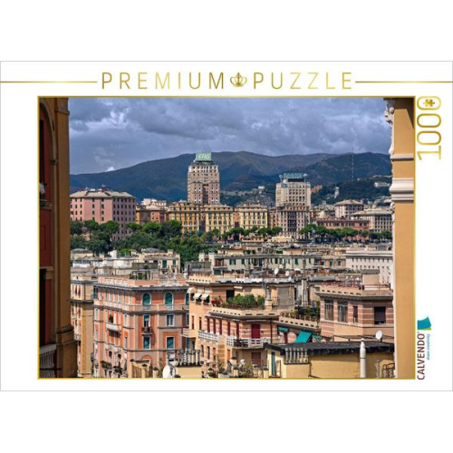 CALVENDO Puzzle Ein Motiv aus dem Kalender Die zeitlose Schönheit von Genua | 1000 Teile Lege-Größe 64x48cm Foto-Puzzle für glückliche Stunden