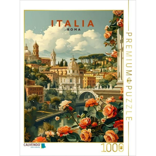 CALVENDO Puzzle Rom | 1000 Teile Lege-Größe 64x48cm Foto-Puzzle für glückliche Stunden