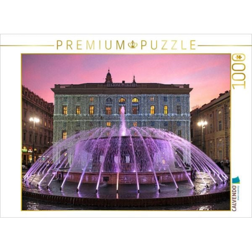 CALVENDO Puzzle Ein Motiv aus dem Kalender Die zeitlose Schönheit von Genua | 1000 Teile Lege-Größe 64x48cm Foto-Puzzle für glückliche Stunden