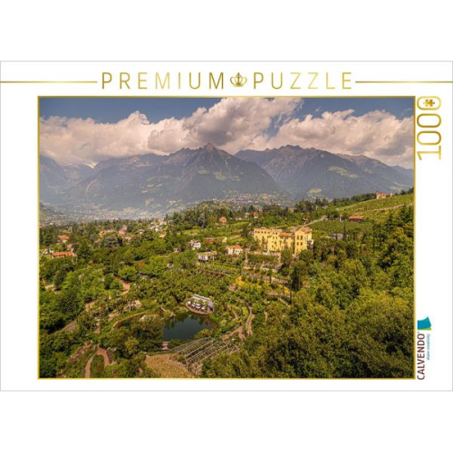 CALVENDO Puzzle Schloss Trauttmansdorff in Meran | 1000 Teile Lege-Größe 64x48cm Foto-Puzzle für glückliche Stunden