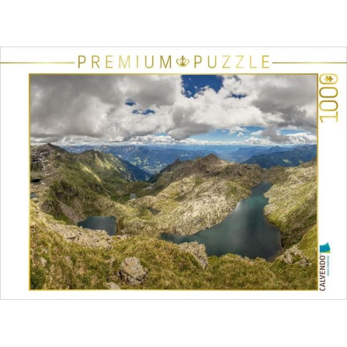 CALVENDO Puzzle Spronser Seen bei Meran | 1000 Teile Lege-Größe 64x48cm Foto-Puzzle für glückliche Stunden