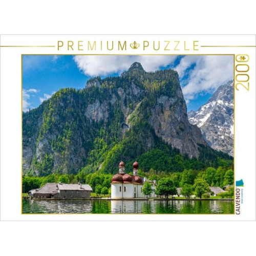 CALVENDO Puzzle St. Bartholomä, Schönau | 2000 Teile Lege-Größe 90x67cm Foto-Puzzle für glückliche Stunden