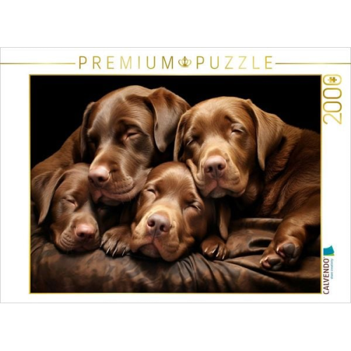 CALVENDO Puzzle Ein Motiv aus dem Kalender "Wenn sie schlafen" | 2000 Teile Lege-Größe 90x67cm Foto-Puzzle für glückliche Stunden