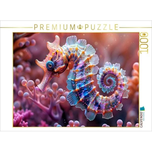 CALVENDO Puzzle Seepferdchen | 1000 Teile Lege-Größe 64x48cm Foto-Puzzle für glückliche Stunden