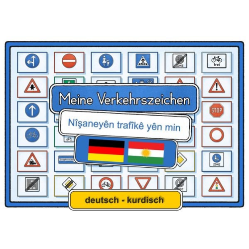 Helga Momm - Meine Verkehrszeichen deutsch - kurdisch