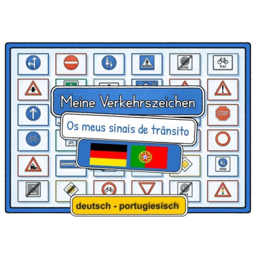 Helga Momm - Meine Verkehrszeichen deutsch - portugiesisch