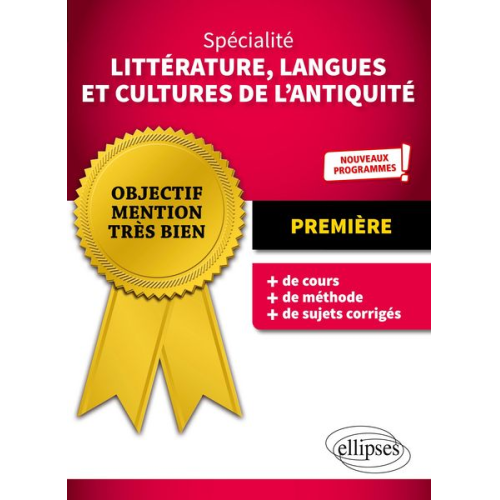 Édith Maillot - Spécialité Littérature, Langues et Cultures de l'Antiquité - Première - Nouveaux programmes