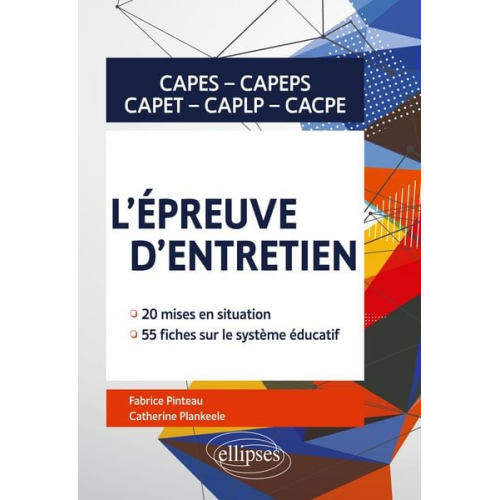 Fabrice Pinteau Catherine Plankeele - L'épreuve d'entretien