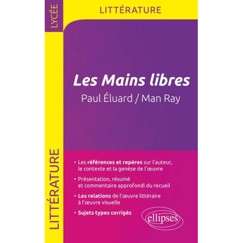 Collectif - Les Mains libres, Paul Eluard / Man Ray