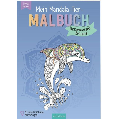 Mein Mandala-Tier-Malbuch – Unterwasserträume