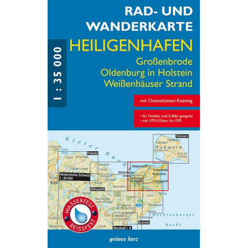 Rad- und Wanderkarte Heiligenhafen