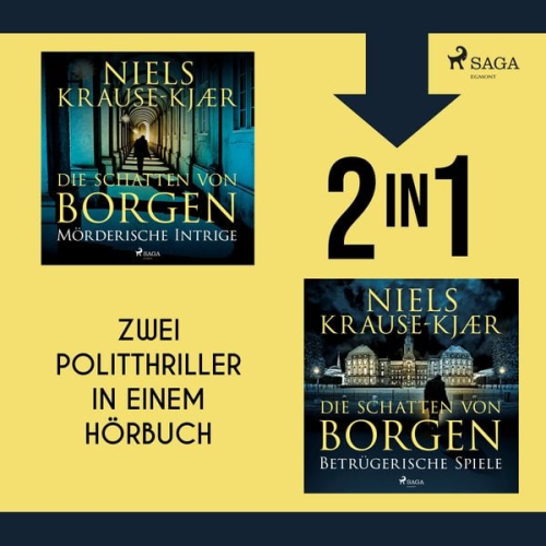 Niels Krause-Kjær - Die Schatten von Borgen - Mörderische Intrige & Betrügerische Spiele (Nur bei uns!)