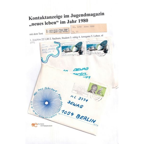 Joachim Volke - Nl 3771 „schreibst Du Mir, Schreib Ich Dir“