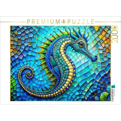 CALVENDO Puzzle Seepferdchen | 2000 Teile Lege-Größe 90x67cm Foto-Puzzle für glückliche Stunden