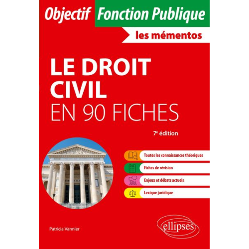 Patricia Vannier - Le droit civil en 90 fiches