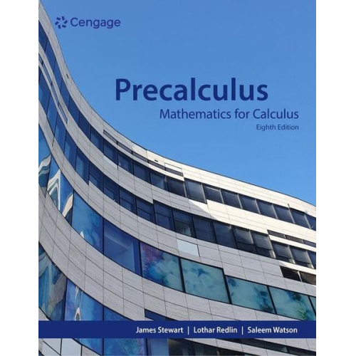 Stewart Lothar Redlin Saleem Watson - Precalculus