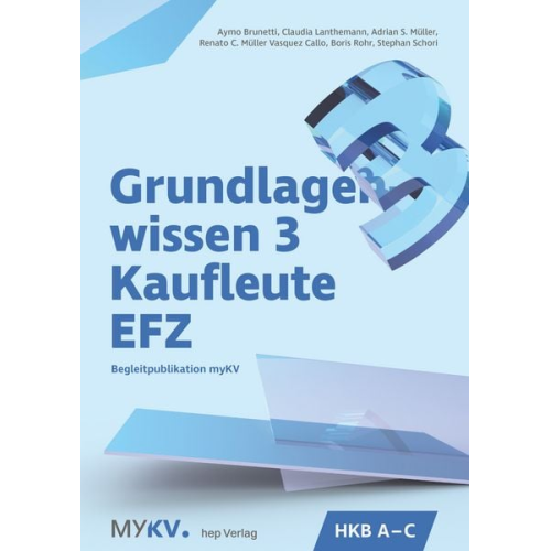 Claudia Lanthemann Stephan Schori Aymo Brunetti Renato C. Müller Vasquez Callo Adrian S. Müller - Grundlagenwissen 3 Kaufleute EFZ - HKB A bis HKB C
