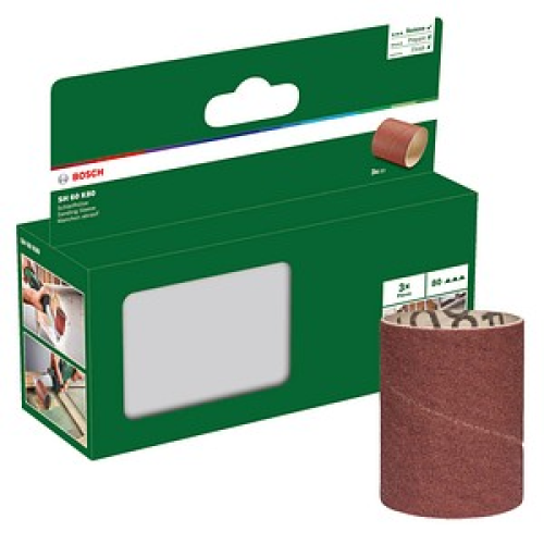 3 BOSCH Home & Garden SH 60 Schleifhülsen 80