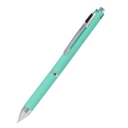 ONLINE® 4-Farben-Kugelschreiber Multipen mint, Schreibfarbe: rot, blau, schwarz, grau, 1 St.