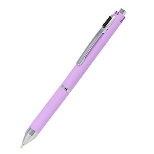 ONLINE® 4-Farben-Kugelschreiber Multipen lila, Schreibfarbe: rot, blau, schwarz, grau, 1 St.
