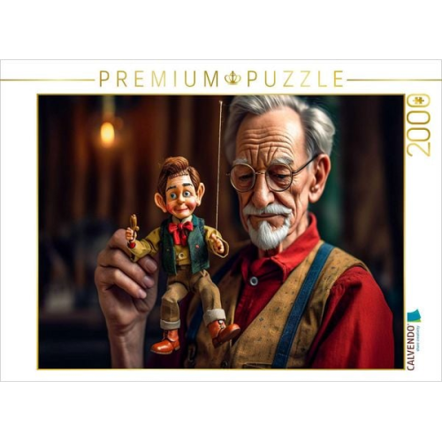 CALVENDO Puzzle Abenteuer des Pinocchio von Carlo Collodi | 2000 Teile Lege-Größe 90x67cm Foto-Puzzle für glückliche Stunden