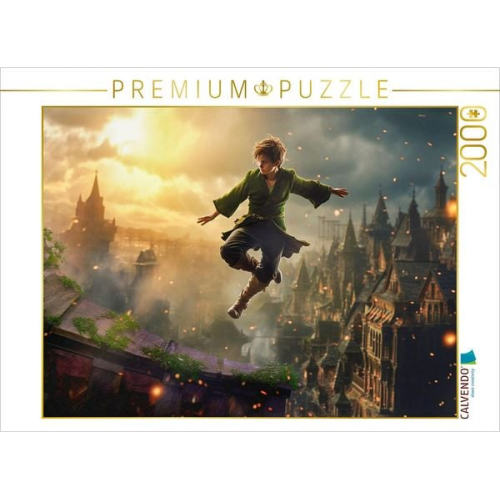 CALVENDO Puzzle Peter Pan von J. M. Barrie | 2000 Teile Lege-Größe 90x67cm Foto-Puzzle für glückliche Stunden
