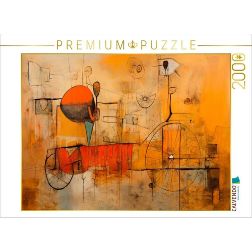 CALVENDO Puzzle Das Rad der Zeit | 2000 Teile Lege-Größe 90x67cm Foto-Puzzle für glückliche Stunden