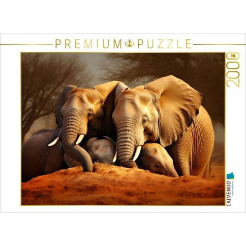 CALVENDO Puzzle Ein Motiv aus dem Kalender "Wenn sie schlafen" | 2000 Teile Lege-Größe 90x67cm Foto-Puzzle für glückliche Stunden