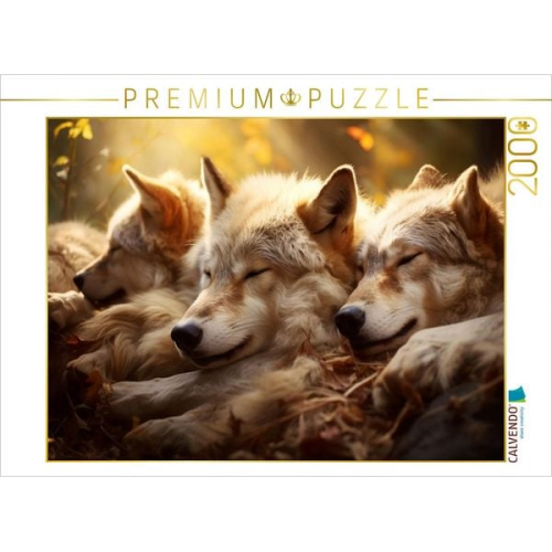 CALVENDO Puzzle Ein Motiv aus dem Kalender "Wenn sie schlafen" | 2000 Teile Lege-Größe 90x67cm Foto-Puzzle für glückliche Stunden