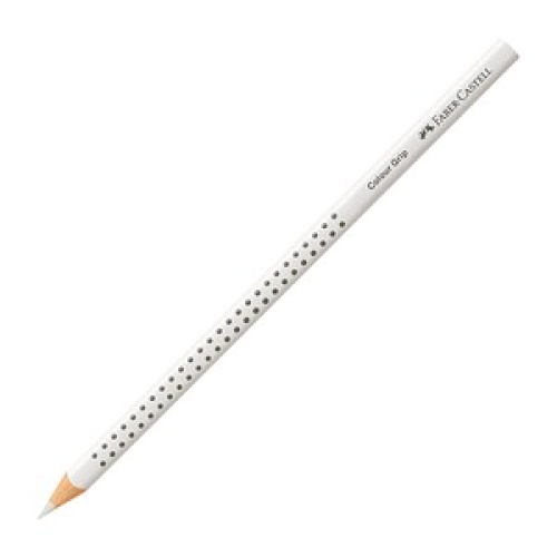 FABER-CASTELL Colour Grip Buntstift weiß, 1 St.